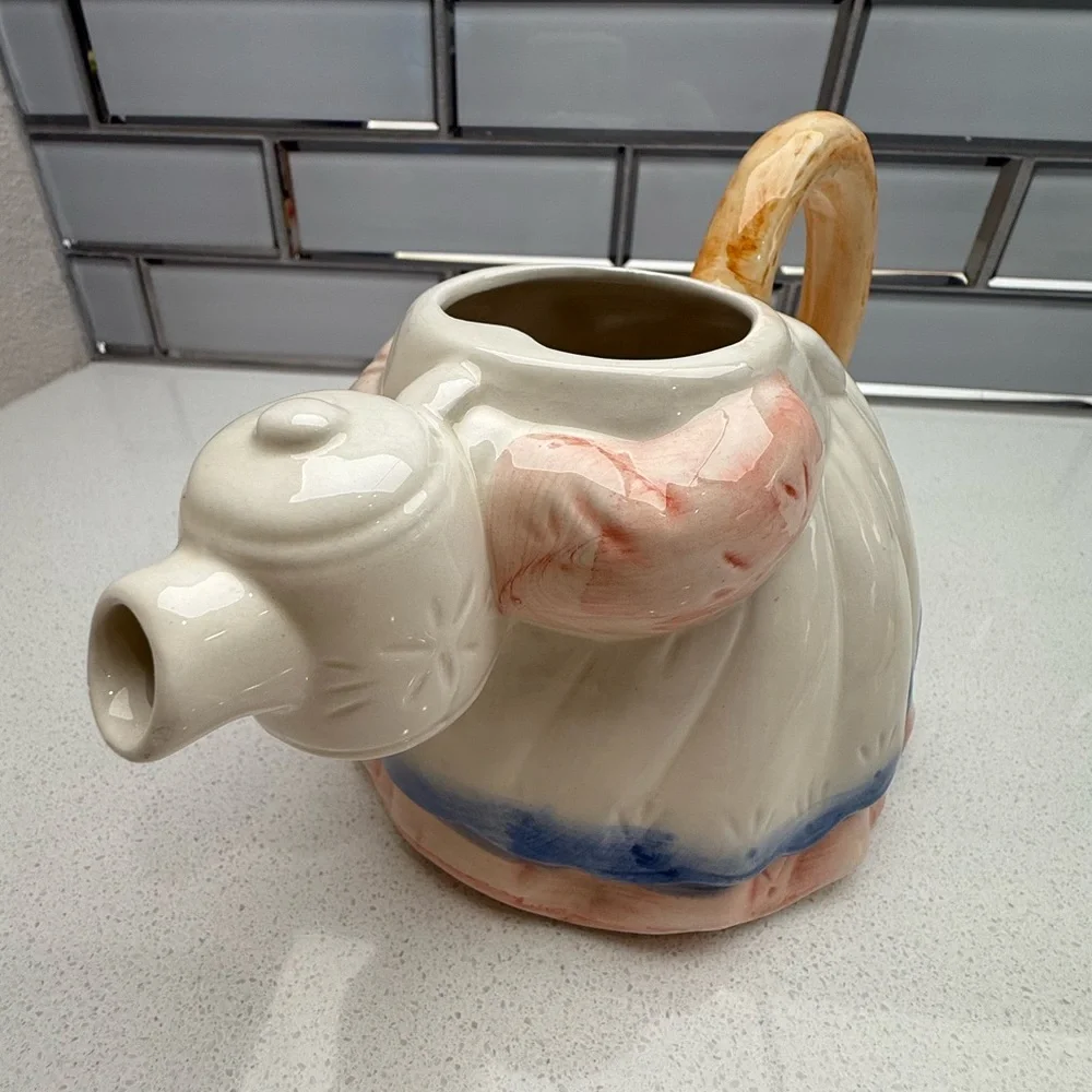 Vintage Takahashi Figural Cat Teapot 90s Kitten Ceramic - Picture 6 of 17